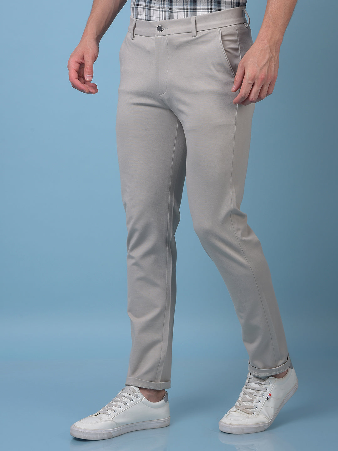 Vivid Grey Trousers