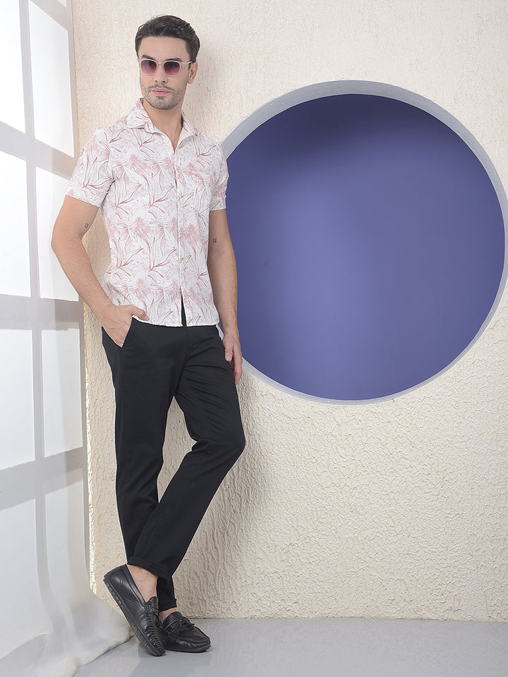 Jetline Black Casual Trousers