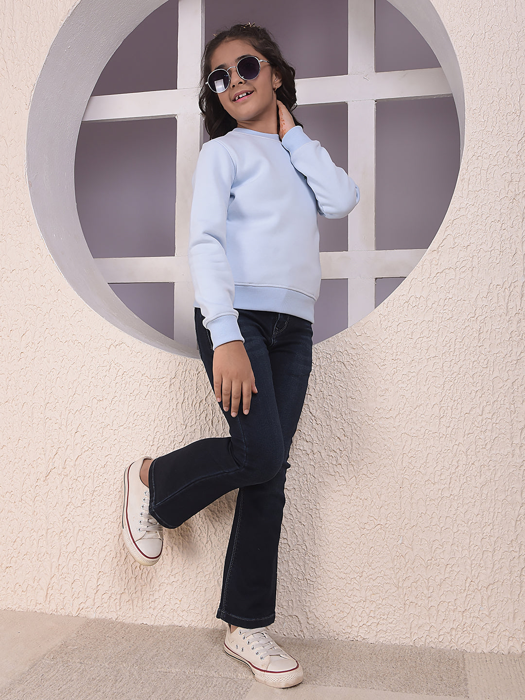 Cool Casual Blue Sweatshirt