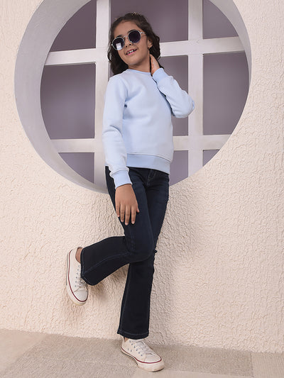 Cool Casual Blue Sweatshirt