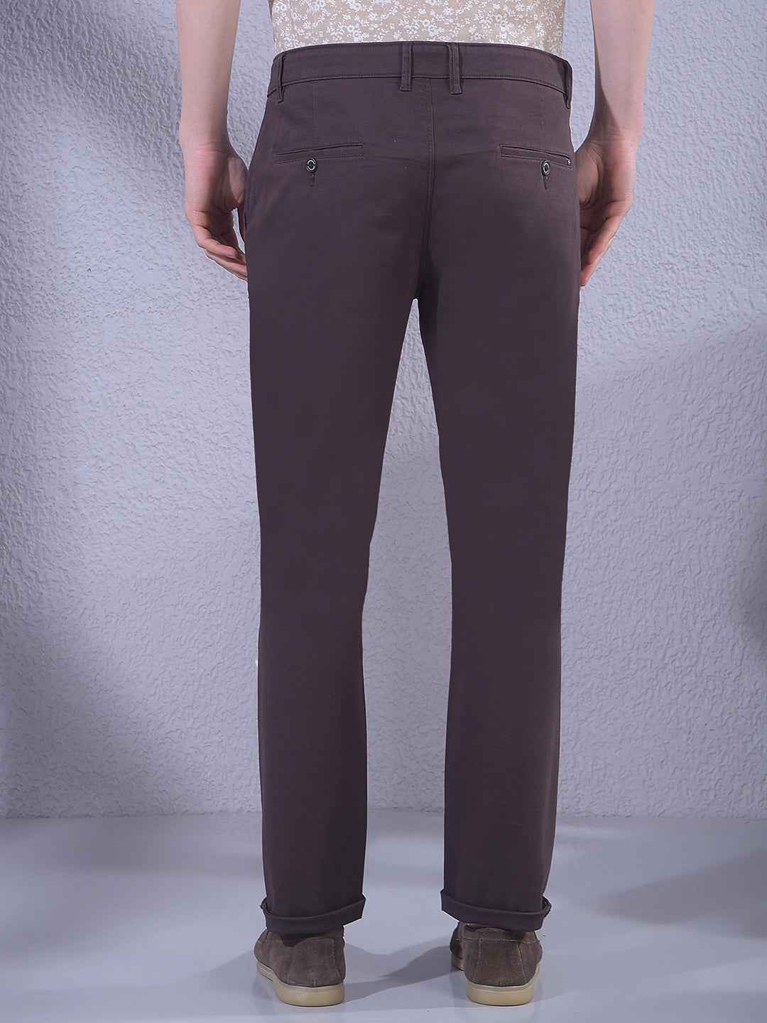 Brown Chinos Trousers