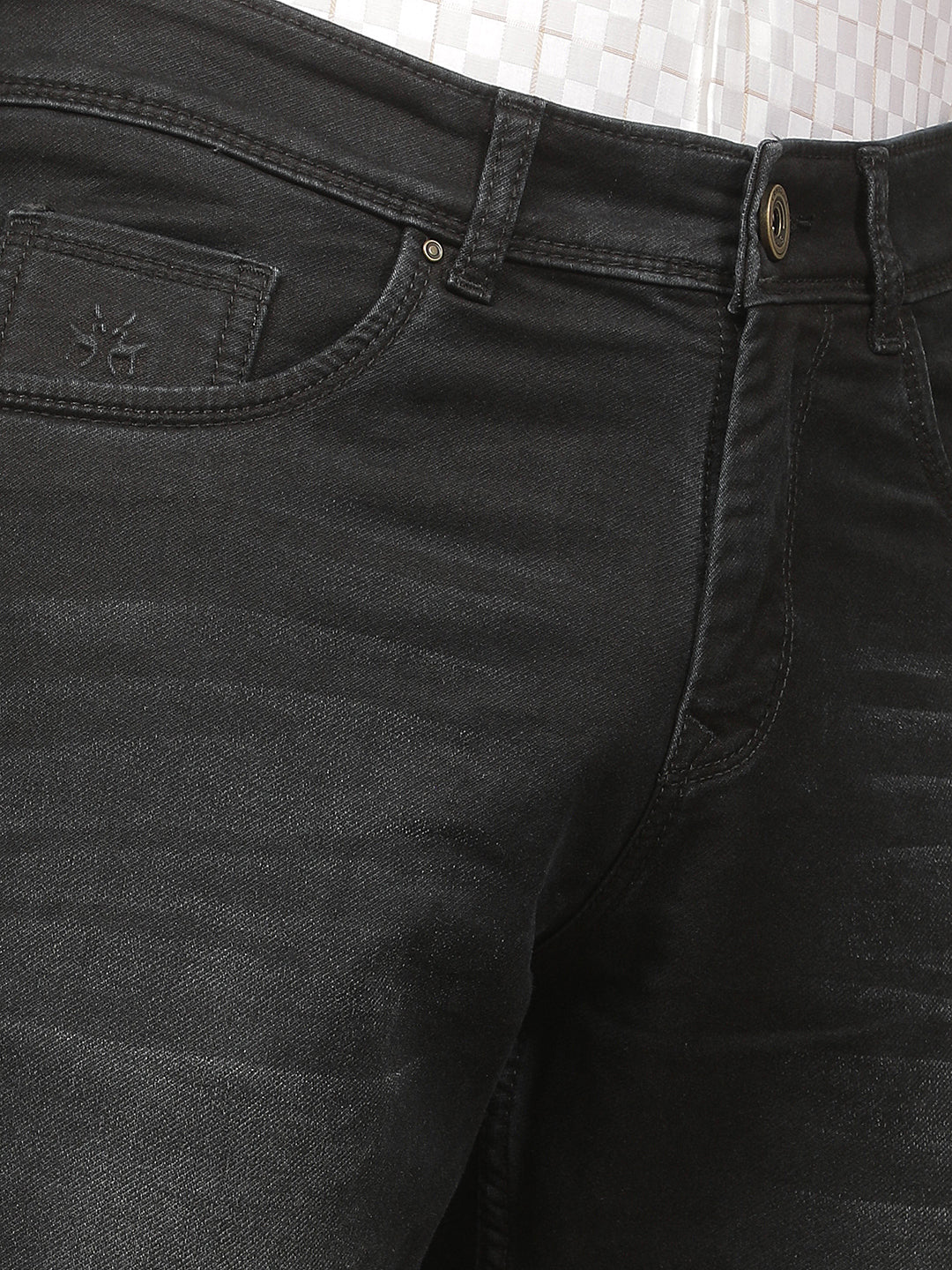Pitch Black Stretchable Jeans