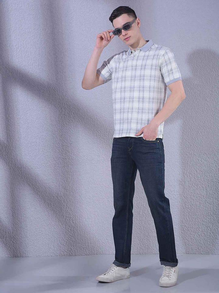 Grey Floral Print T-Shirt