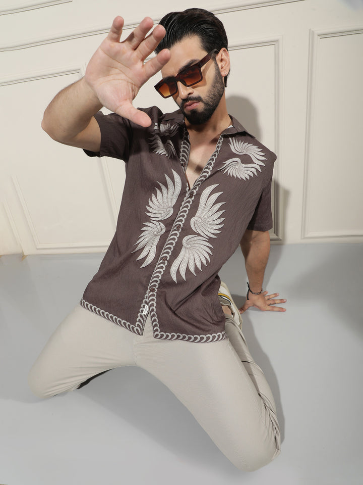 Modern Dune Khaki Straight Trousers
