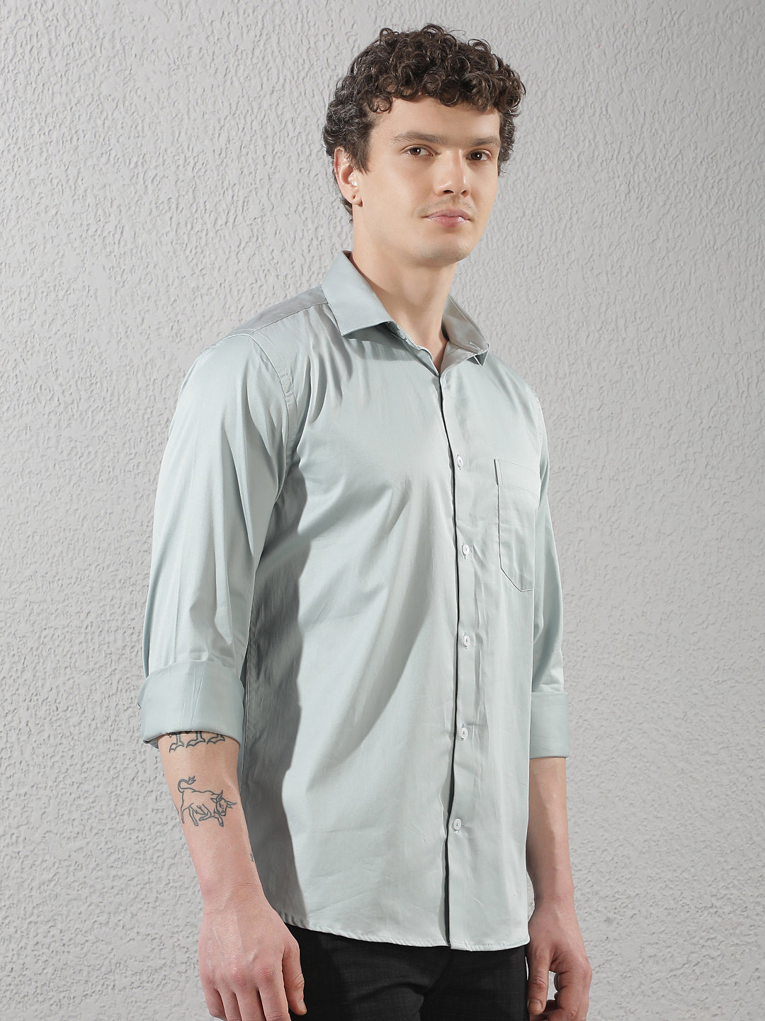 Classic Cobalt Blue Shirt