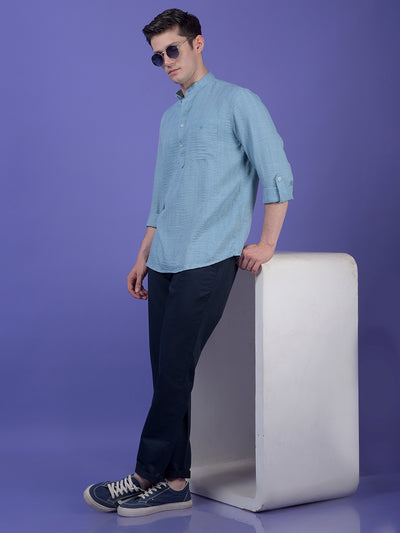 Refined Navy blue Trousers