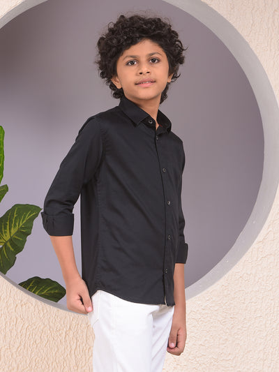 Black 100% Cotton Shirt