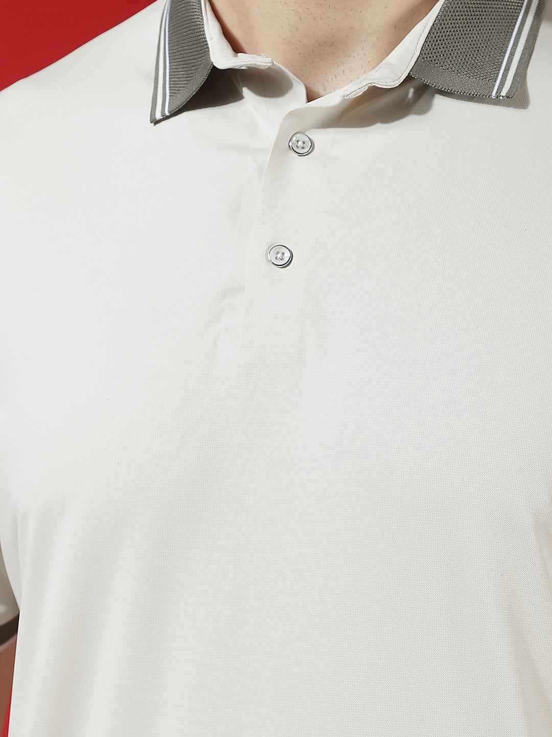Beige Classic Polo T-Shirt