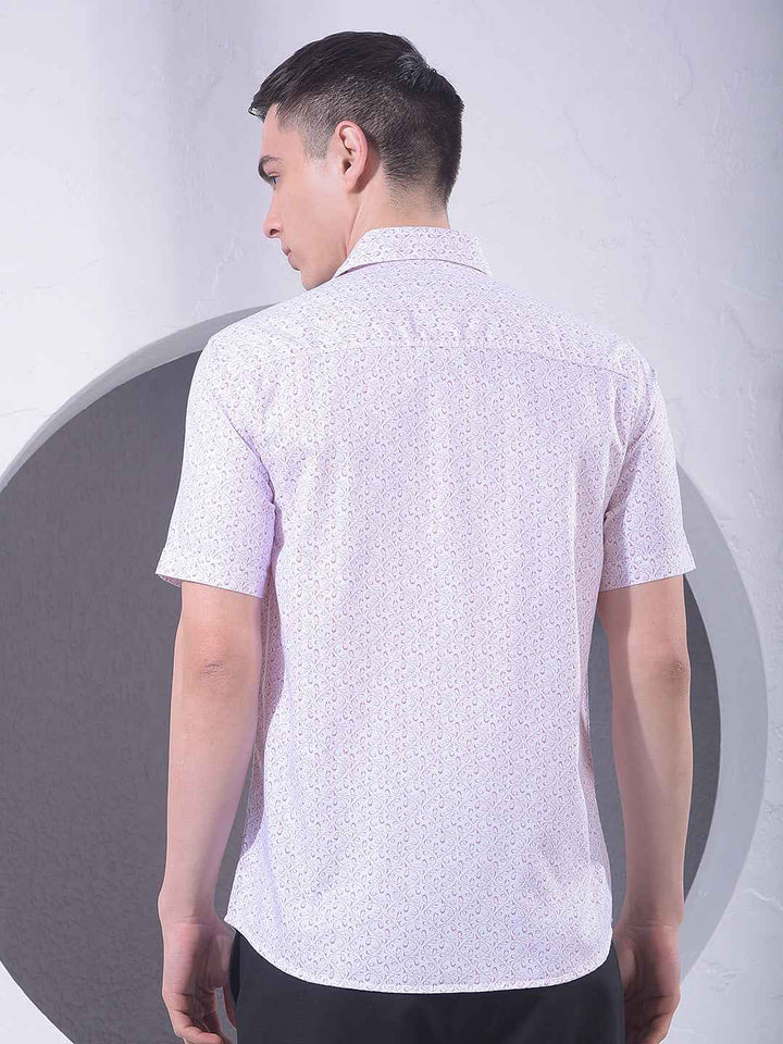 Blush Pink Printed Shirt