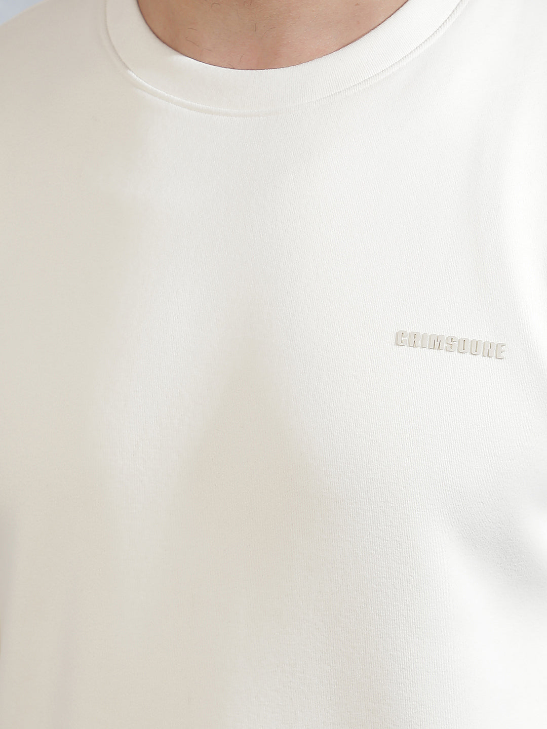 Minimalist Soft Cream Sweatshirt
