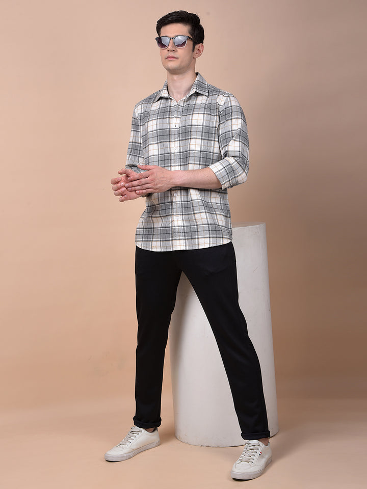 Classic Black Tailored Slim Trousers