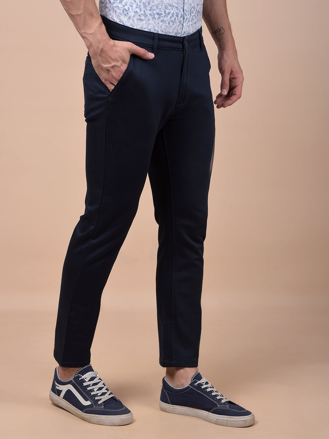 Classique Navy Blue Trousers