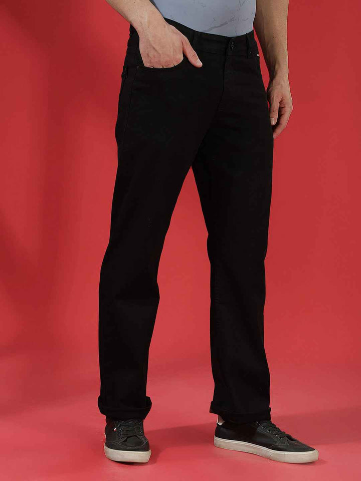Black Urban Street Baggy Jeans