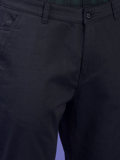 Black Printed Trousers
