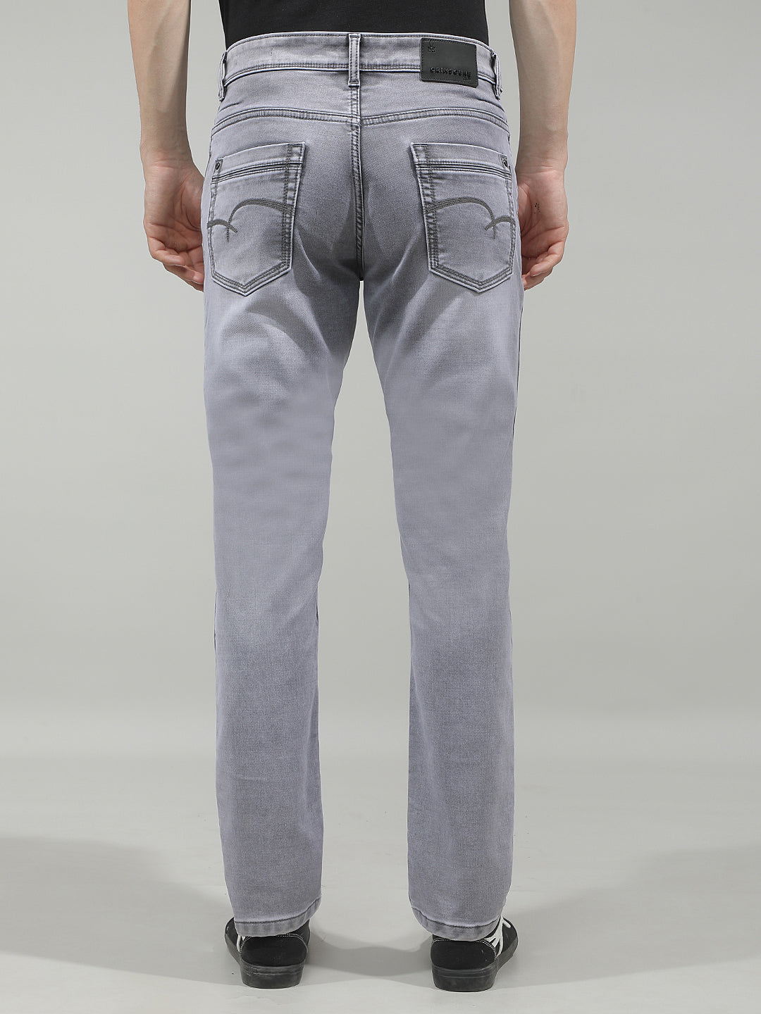 Sleek Fog Grey Jeans