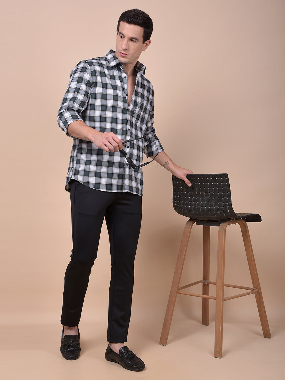 Essential Vibe Black Knitted Trousers