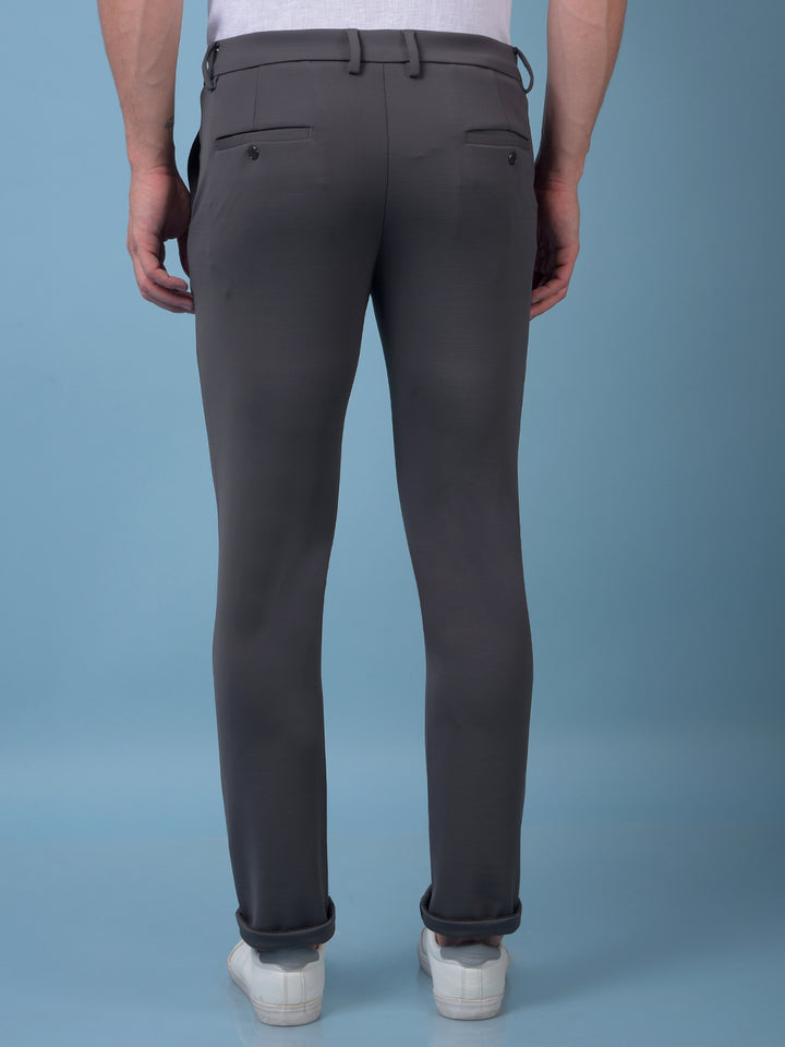 Neon Grey Textured Trousers