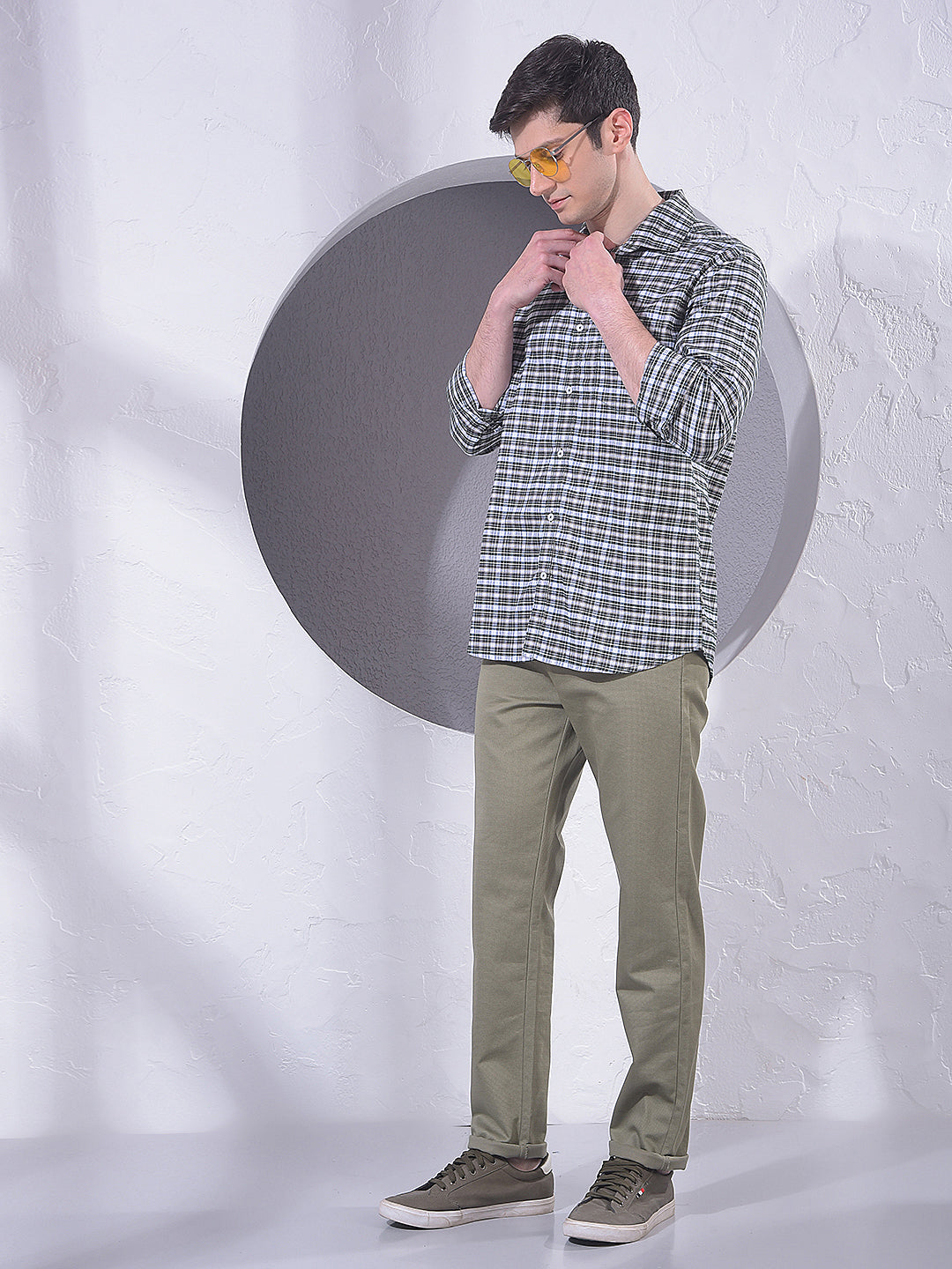 Easy Green Knitted Trousers