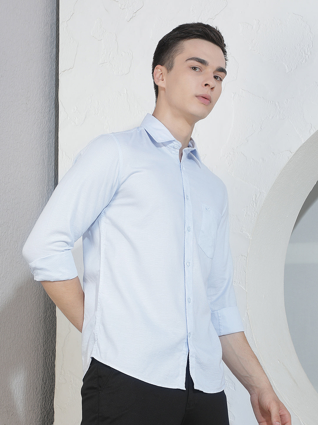 Sky Luxe Blue Shirt