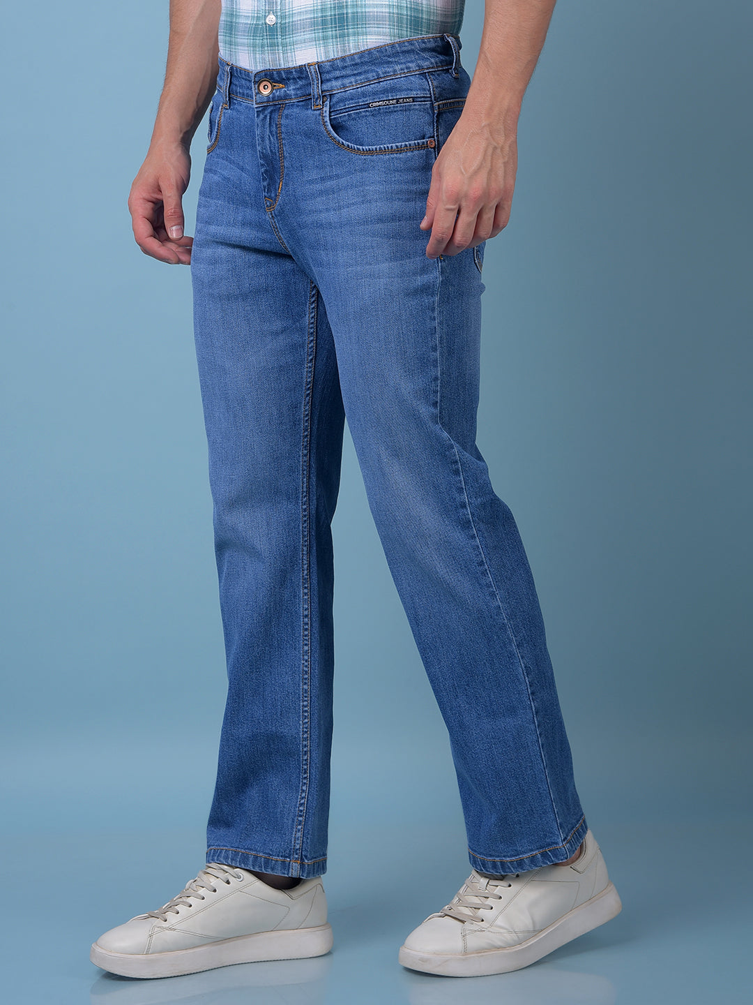 Blue Baggy Jeans