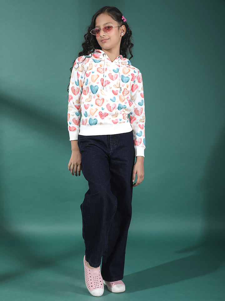 Blue 100% Cotton Wide Leg Jeans