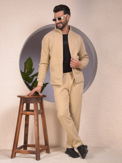 Beige Stylish Sweatshirt