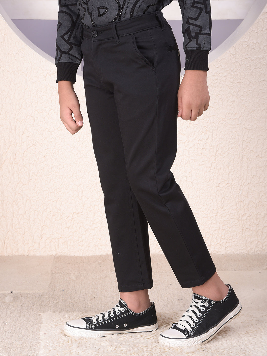 Pure Motion Black Trousers