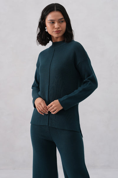 Deep Green Relaxed Co-Ord Set