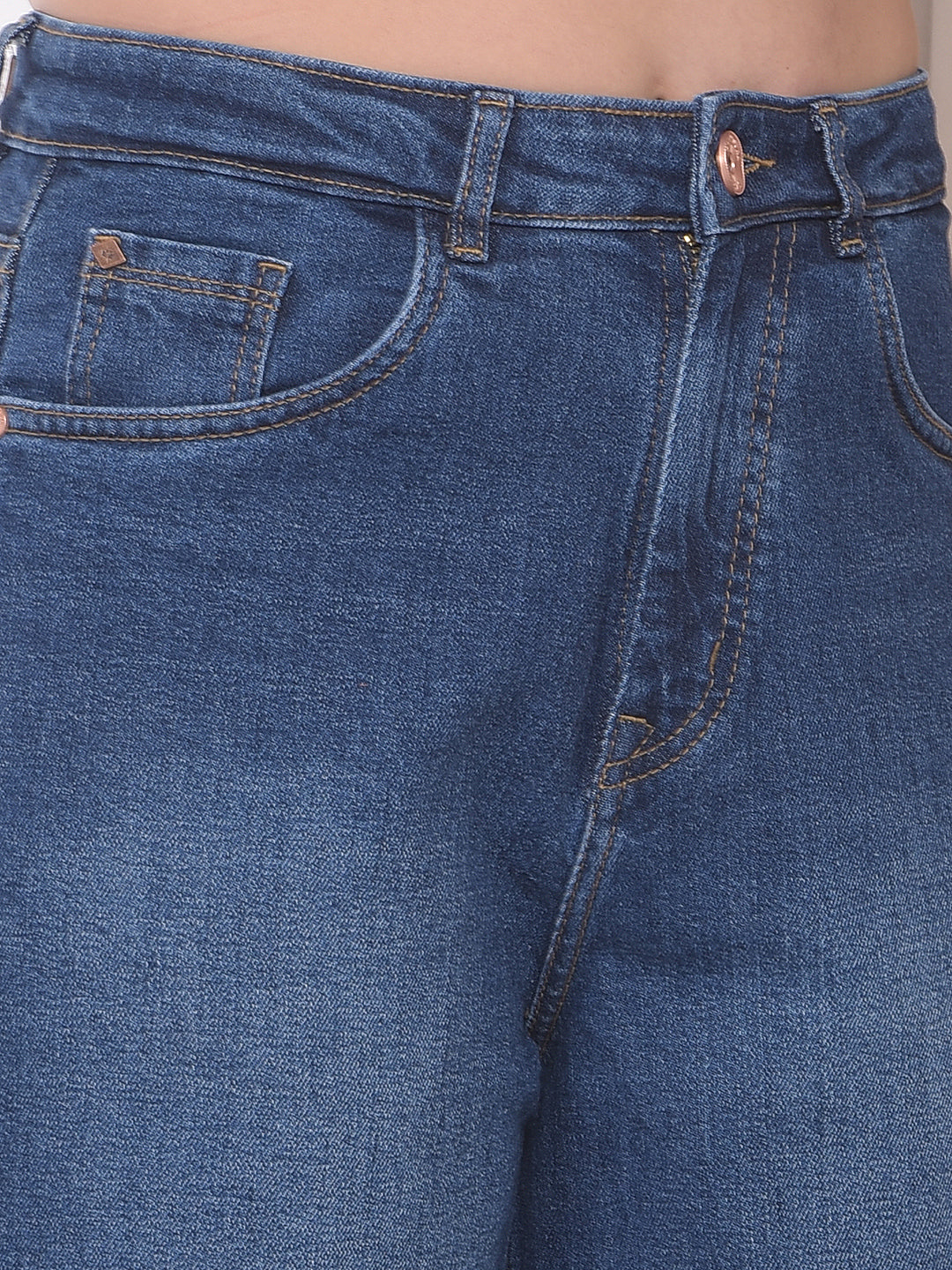 Blue Loose Fit Jeans