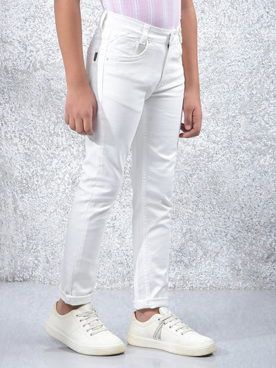 Vivid White Slim Fit Jeans