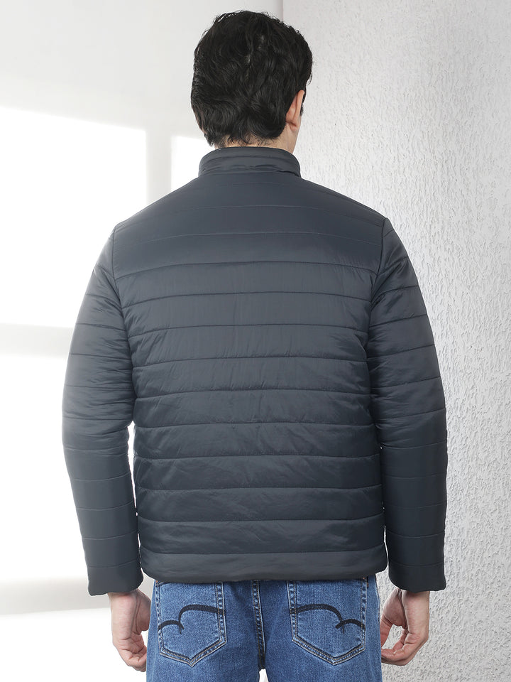 Black Quilted Reversible Jacket