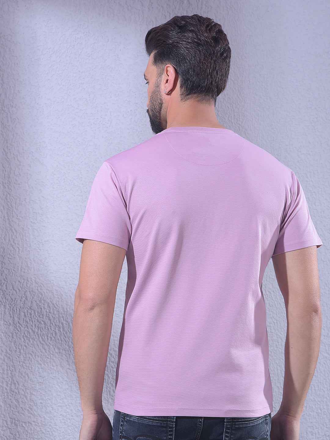 Pink Brand Logo T-Shirt
