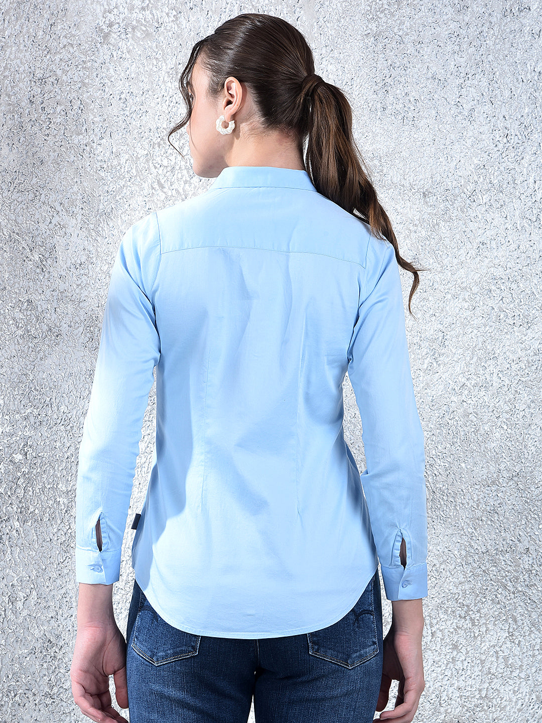 Frost Blue Sharp-Fit Shirt