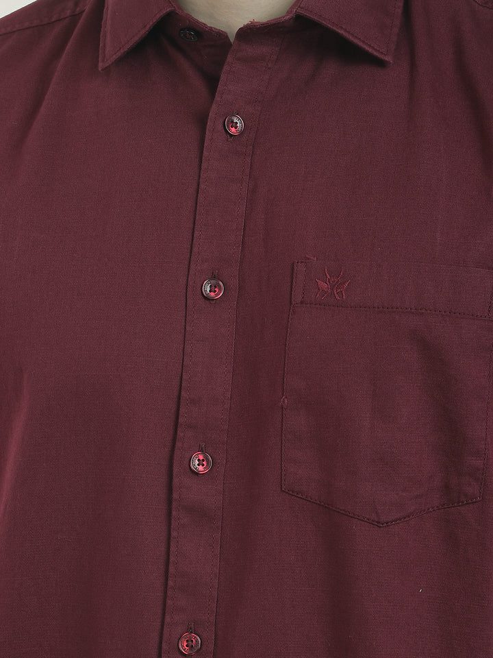 Essential Burgundy Maroon Shirt
