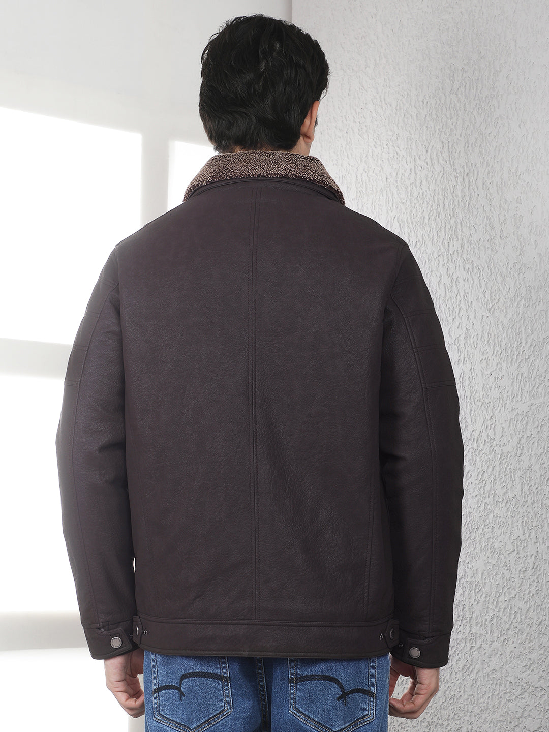 Brown Sherpa Style Jacket