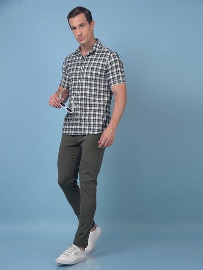 Vivid Olive Trousers