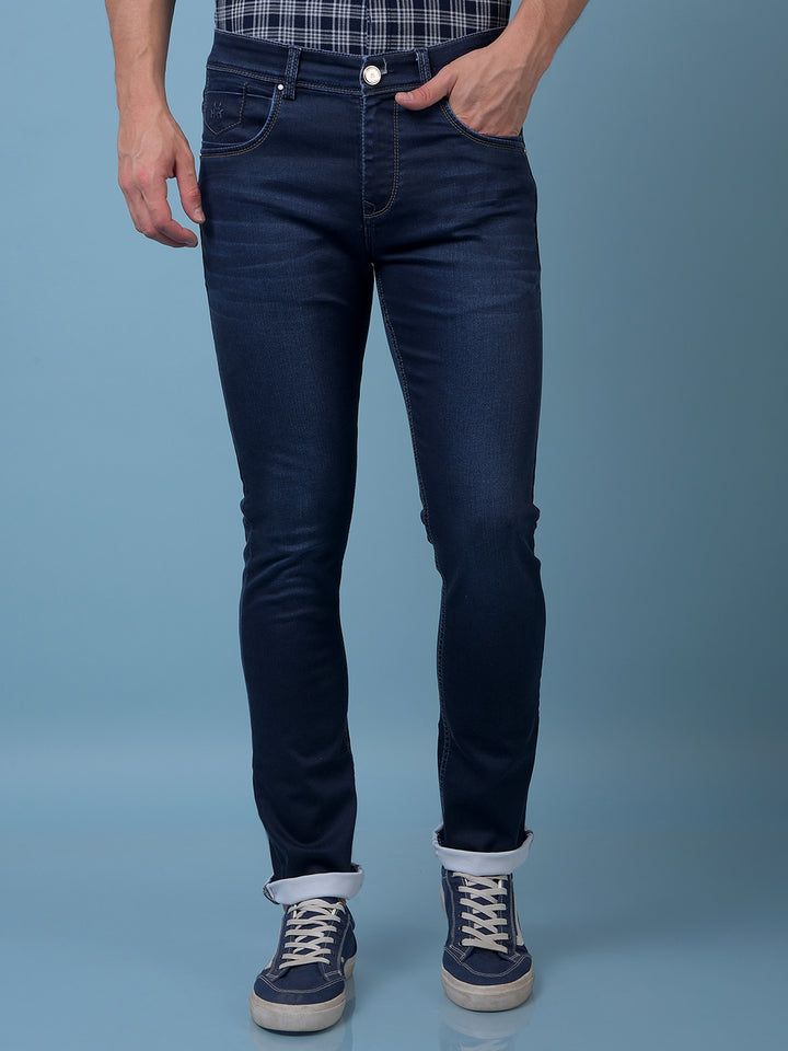 Essential Navy blue Jeans