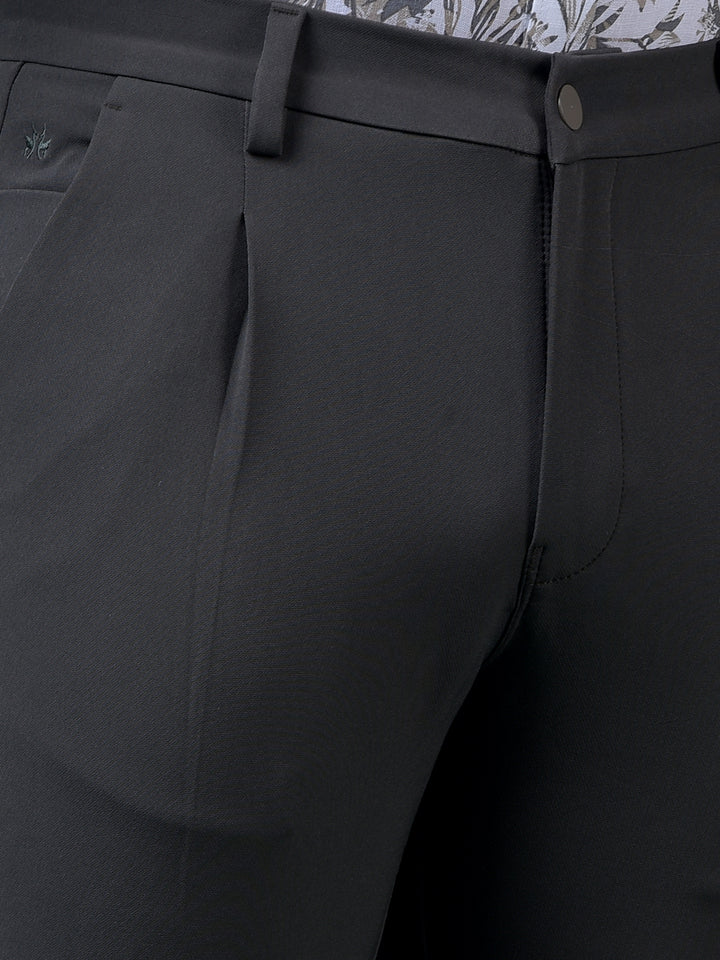 Grey Korean Fit Trousers