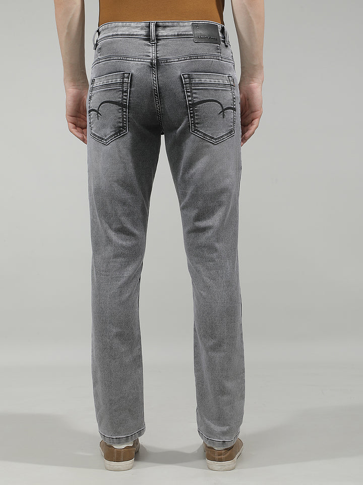 Tapered Obsidian Black Jeans