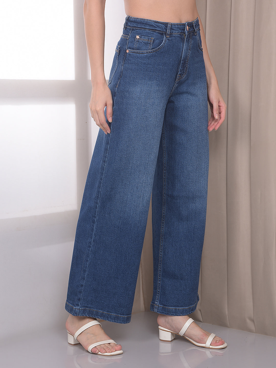 Blue Loose Fit Jeans