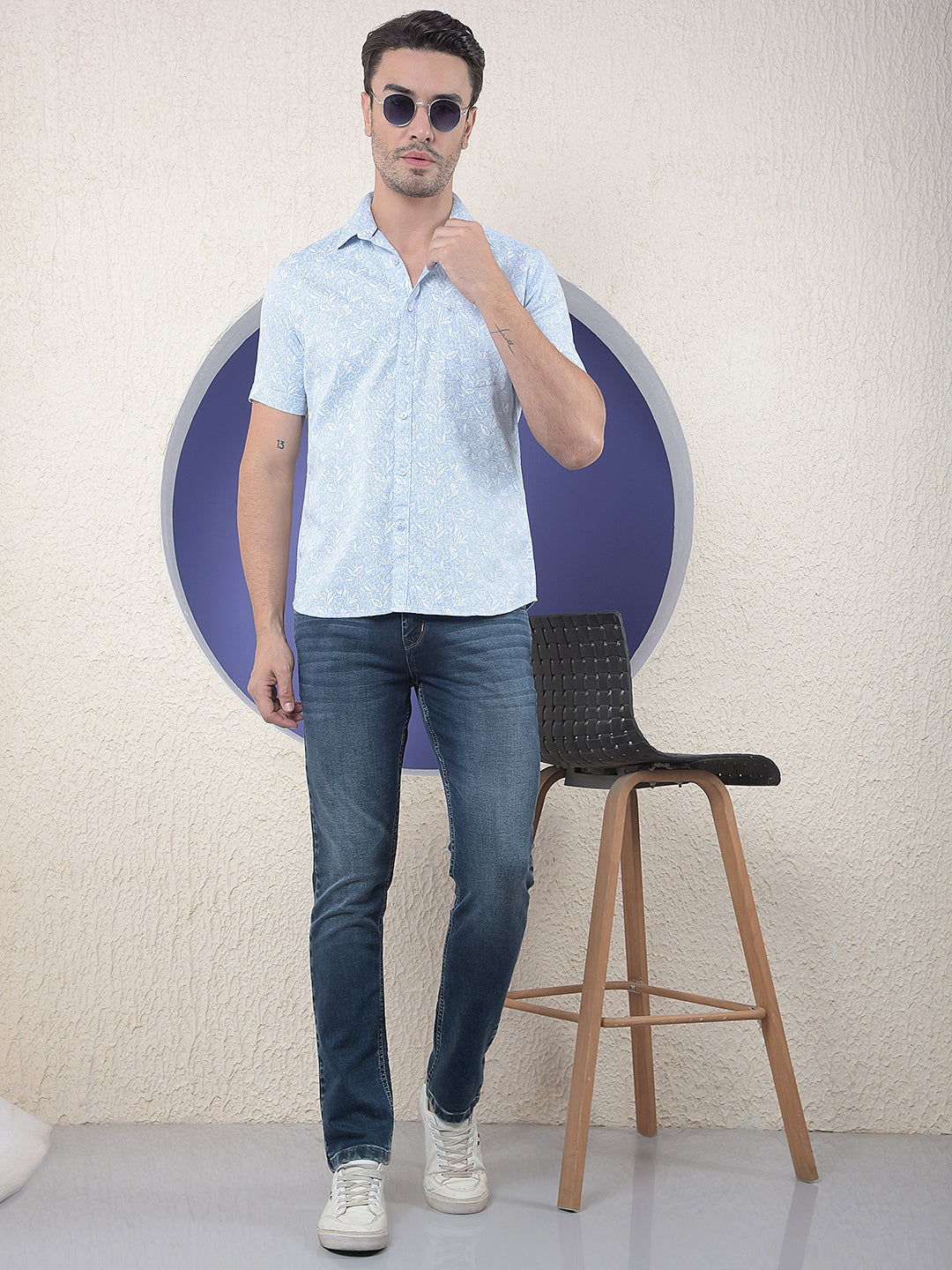 Blue Everyday Straight jeans