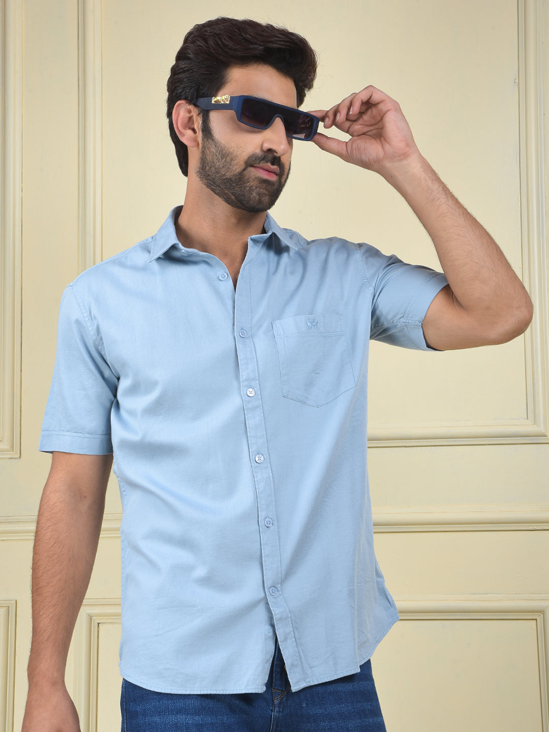 Modern Classic Blue Shirt