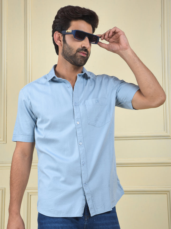Modern Classic Blue Shirt