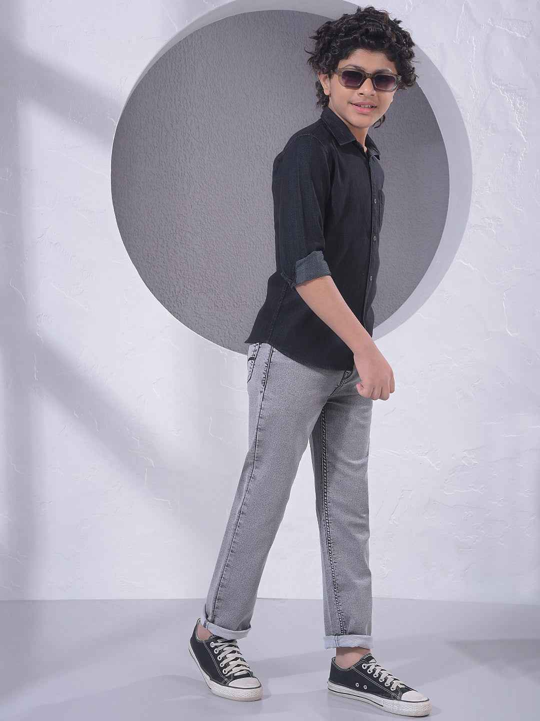 Ash Grey Urban Edge Jeans