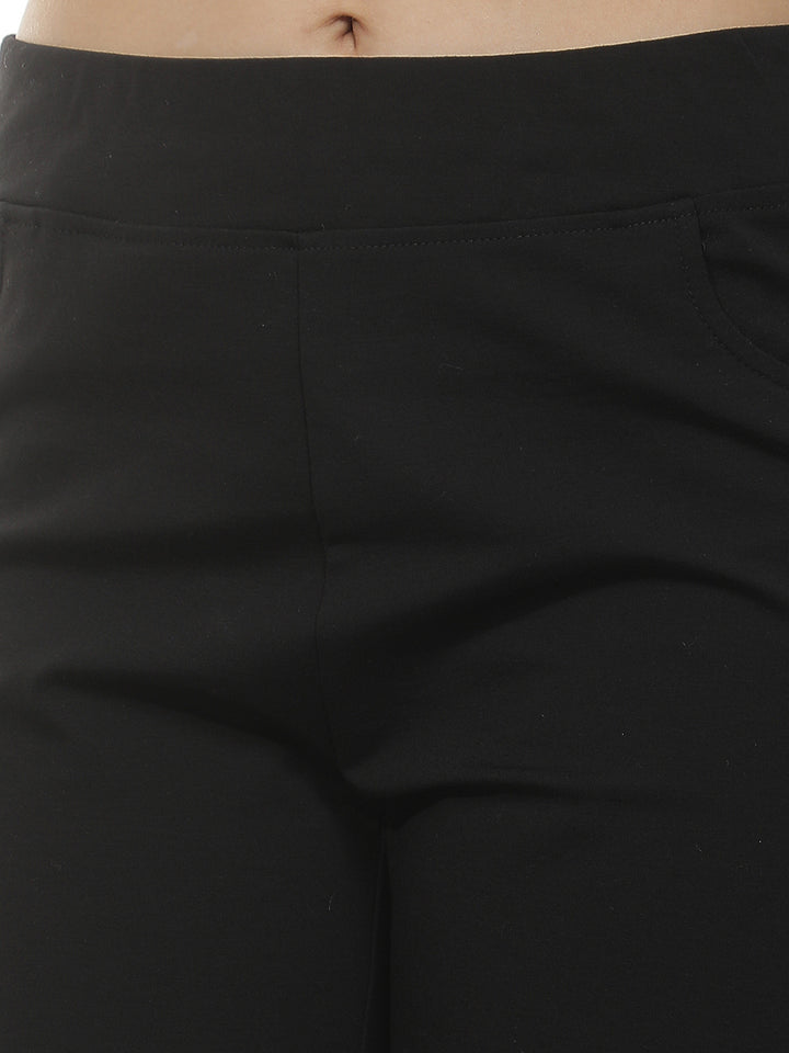 Contour Onyx Black Treggings