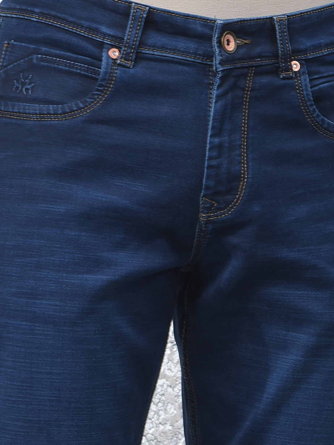 Swanky Blue Straight Jeans