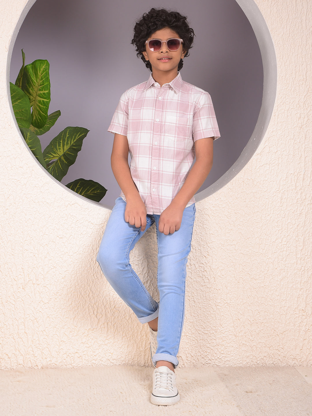 Stylish Tapered Fit  Light Blue Jeans