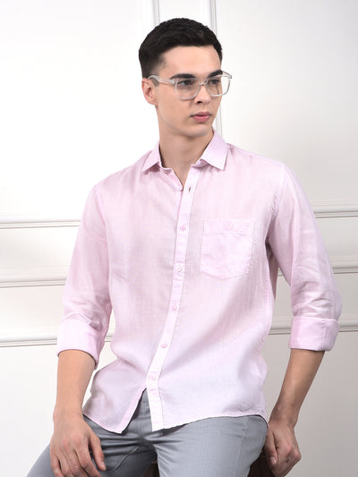 Soft Rose Linen Essentials Shirt