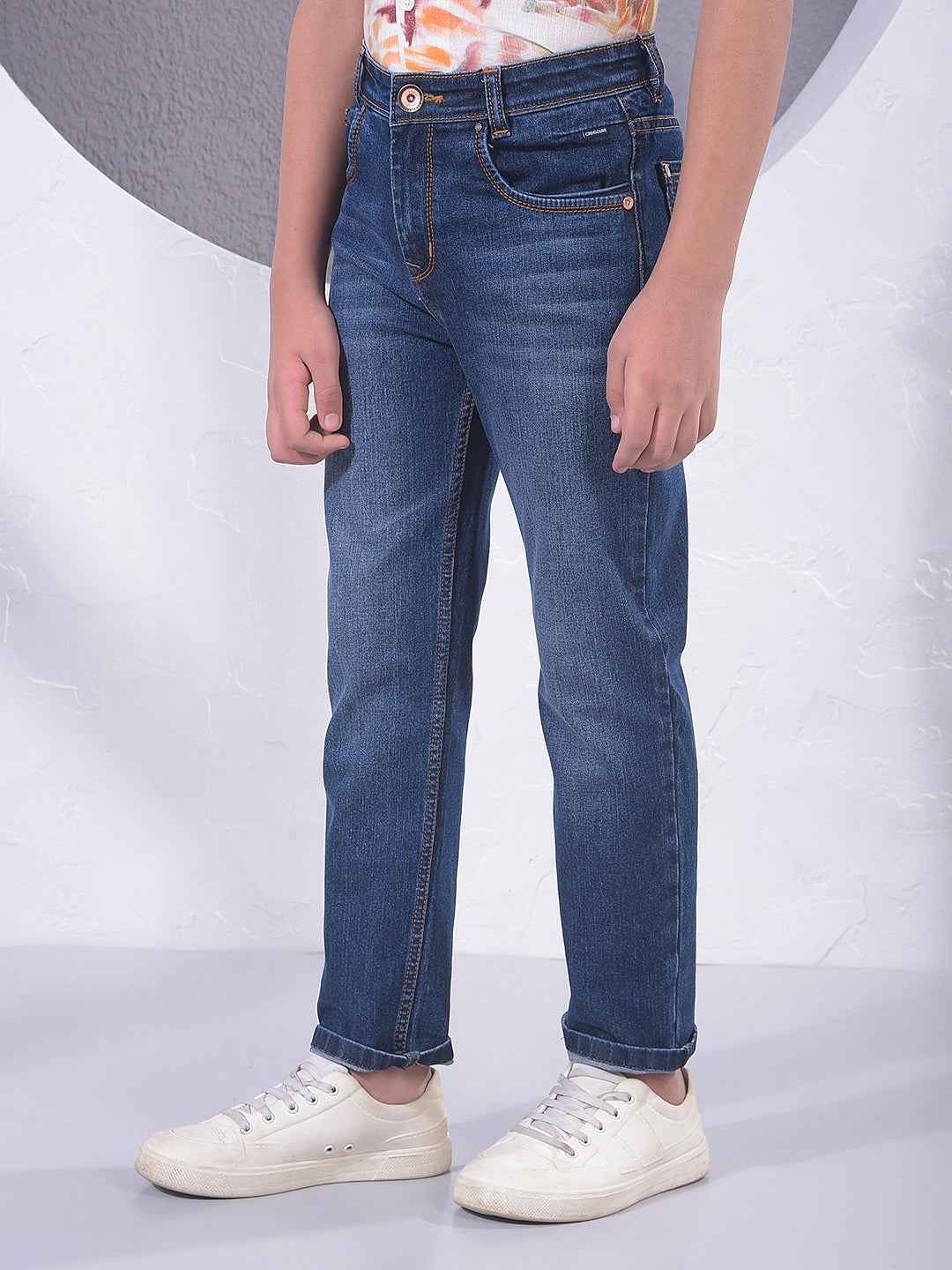Polished Blue City Jeans