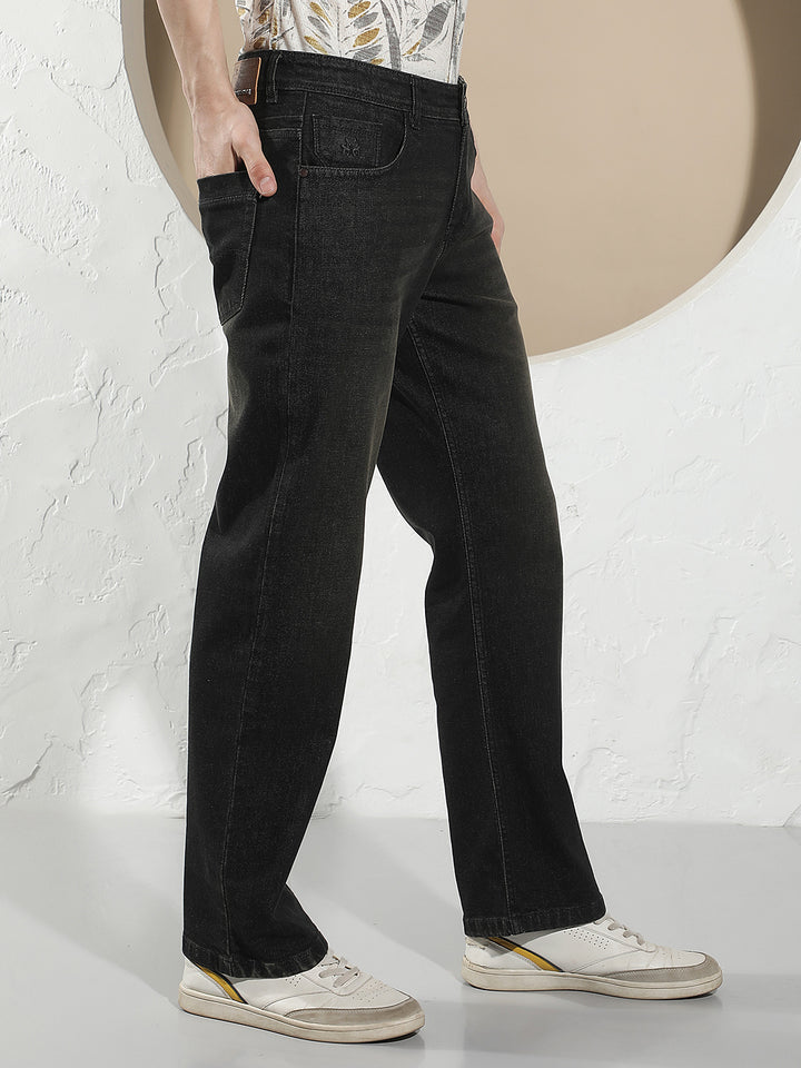 Shadow Black Baggy Jeans